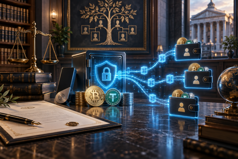 ارث ارز دیجیتال و انتقال بیت‌کوین و تتر متوفی به وراث