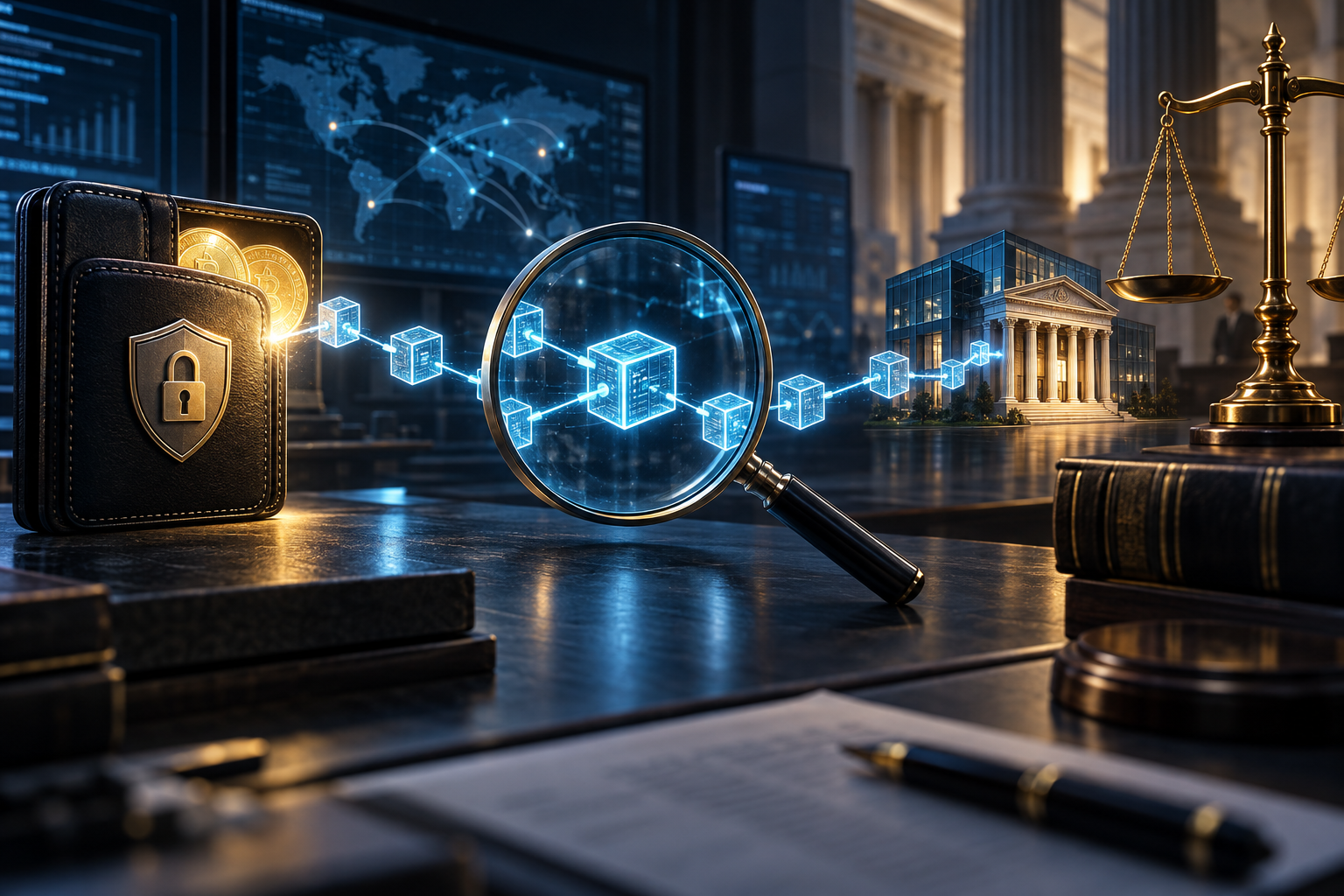 بازیابی ارز دیجیتال سرقت‌شده با ردیابی بلاکچین و اقدام قضایی