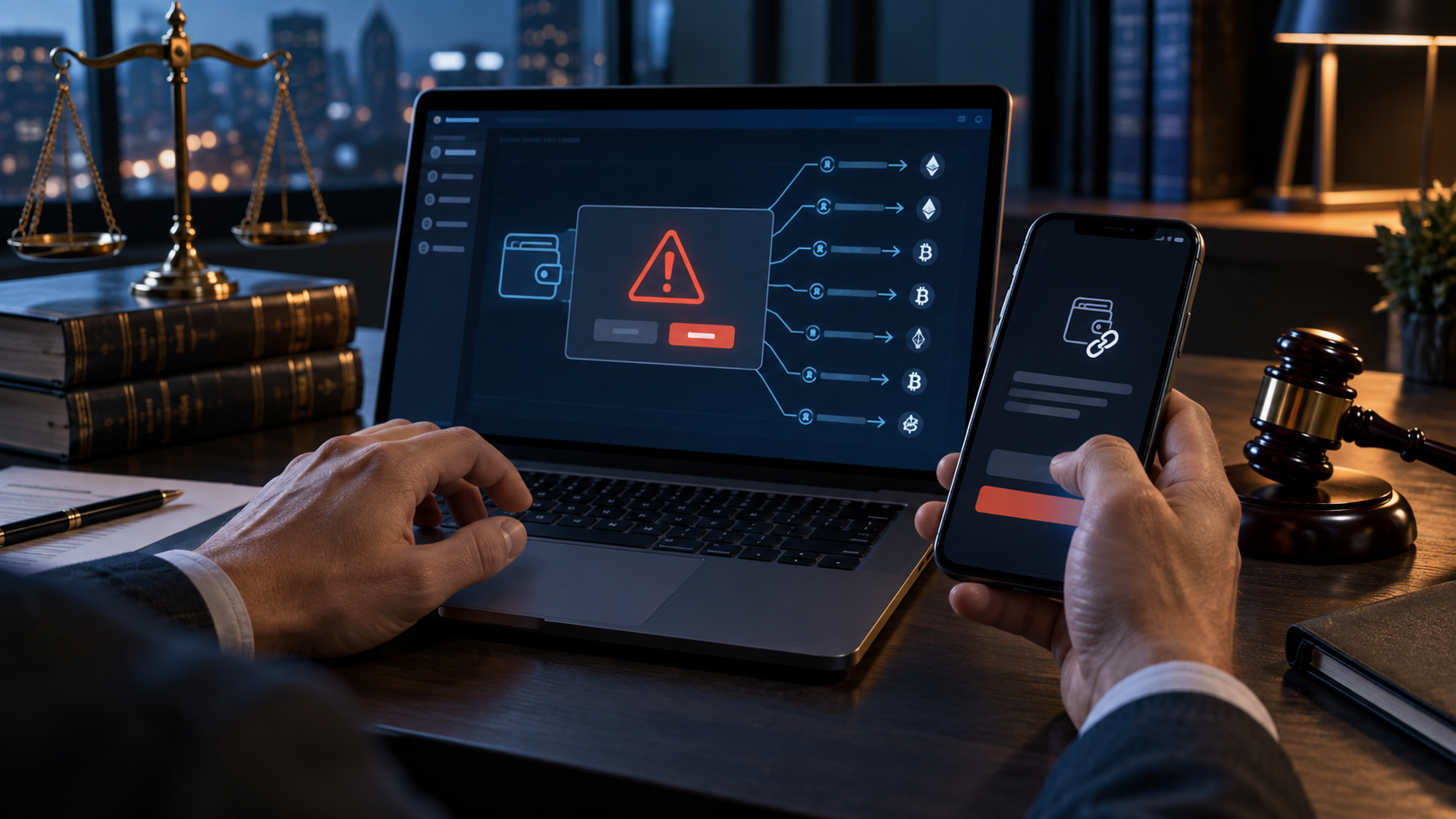 وکیل ارز دیجیتال برای سرقت با Wallet Drainer و امضای تراکنش مخرب